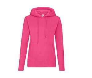 Fruit of the Loom SC269 - Frauen Hoodie mit Känguru-Tasche