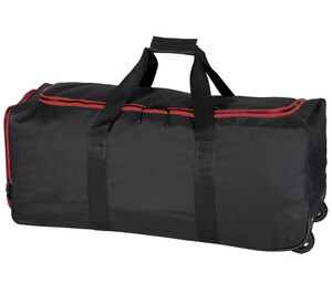 Black&Match BM909 - Trolley -Tasche Schwarz / Rot