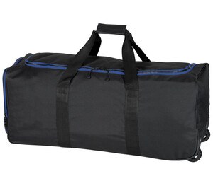 Black&Match BM909 - Trolley -Tasche Black/Royal