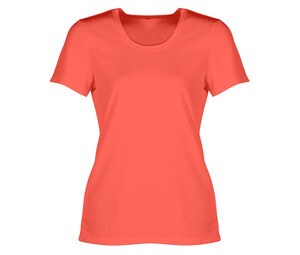 Sans Étiquette SE101 - Sport T-Shirt Damen Fluorescent Orange