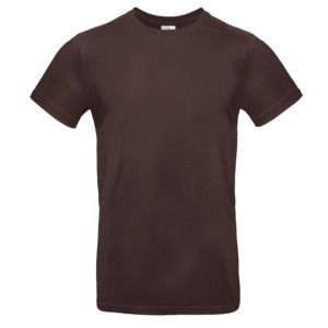 B&C BC03T - Herren T-Shirt 100% Baumwolle Chocolate