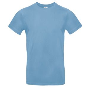 B&C BC03T - Herren T-Shirt 100% Baumwolle Himmelblau