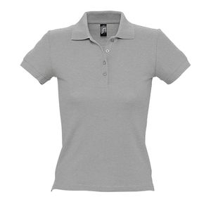 SOL'S 11310 - Damen Poloshirt Kurzarm People Gemischtes Grau