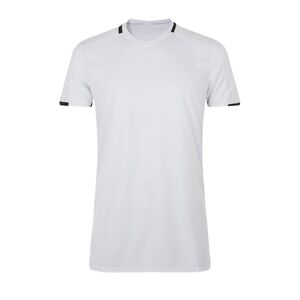 SOL'S 01717 - Kurzarm Shirt FÜr Erwachsene Classico Weiß / Schwarz