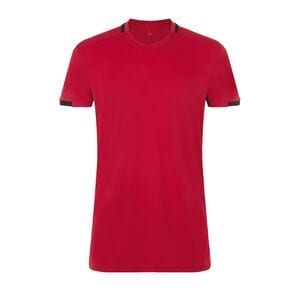 SOL'S 01717 - Kurzarm Shirt FÜr Erwachsene Classico Red / Black