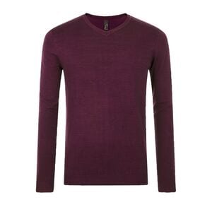 SOL'S 01710 - Herren V Neck Pullover Glory Oxblood