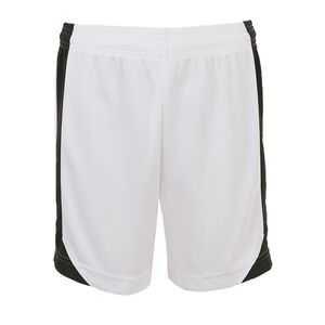 SOL'S 01720 - Shorts FÜr Kinder Olimpico  Weiß / Schwarz