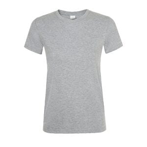 SOL'S 01825 - Damen Rundhals T -Shirt Regent Gemischtes Grau