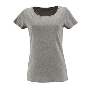 SOL'S 02077 - Damen Rundhals T Shirt Milo  Gemischtes Grau