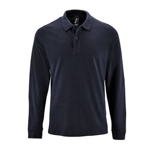 SOL'S 02087 - Herren Poloshirt Langarm Perfect Lsl Men French Navy