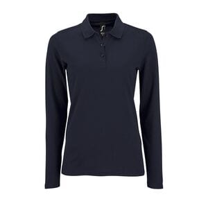 SOL'S 02083 - Damen Poloshirt Langarm Perfect Lsl French Navy