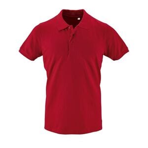 SOL'S 01708 - Herren Cotton Elasthan Poloshirt Phoenix  Rot