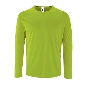 SOL'S 02071 - Herren Sport T Shirt Langarm Sporty Lsl Neon Green