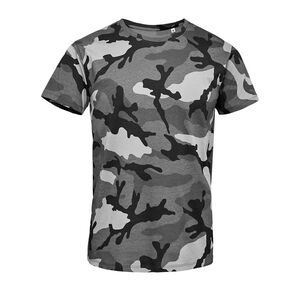 SOL'S 01188 - Herren Rundhals T-Shirt Camouflage Grey Camo