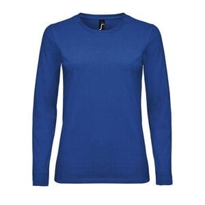 SOL'S 02075 - Damen T Shirt Langarm Imperial Lsl  Royal Blue