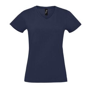 SOL'S 02941 - Damen V Neck T Shirt Imperial French Navy