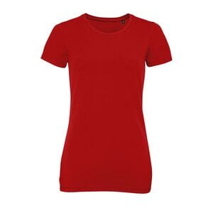 SOL'S 02946 - Damen Rundhals T -Shirt Millenium Frauen Rot