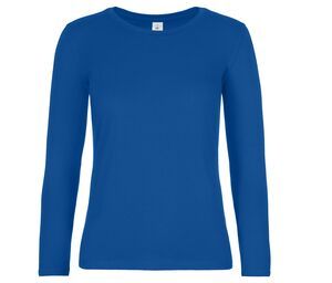 B&C BC08T - Langarm-T-Shirt für Damen Marineblauen