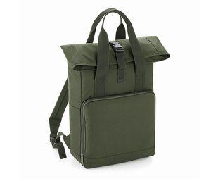 Bag Base BG118 - TWIN HANDLE ROLL-TOP RUCKSACK Olive Green