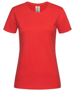 Stedman STE2620 - Rundhals-T-Shirt für Damen CLASSIC-T Organic Scharlachrot