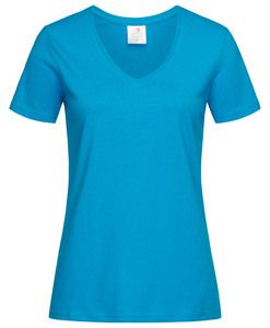 Stedman STE2700 - T-Shirt mit V-Ausschnitt für Damen Ocean Blue