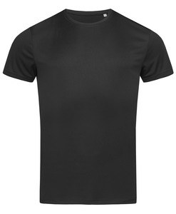 Stedman STE8000 - Rundhals-T-Shirt für Herren ACTIVE SPORTS-T Black Opal