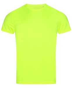 Stedman STE8000 - Rundhals-T-Shirt für Herren ACTIVE SPORTS-T Cyber Yellow