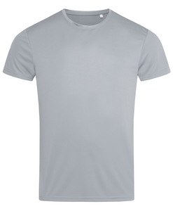 Stedman STE8000 - Rundhals-T-Shirt für Herren ACTIVE SPORTS-T Silver Grey