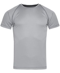 Stedman STE8030 - Rundhals-T-Shirt für Herren ACTIVE TEAM Silver Grey