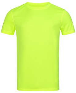 Stedman STE8400 - Rundhals-T-Shirt für Herren Active-Dry Cyber Yellow