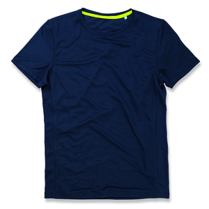 Stedman STE8400 - Rundhals-T-Shirt für Herren Active-Dry Marina Blue