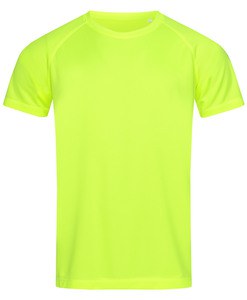 Stedman STE8410 - Rundhals-T-Shirt für Herren Active-Dry  Cyber Yellow