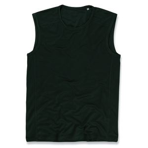 Stedman STE8440 - Ärmelloses Shirt für Herren Active-Dry Black Opal