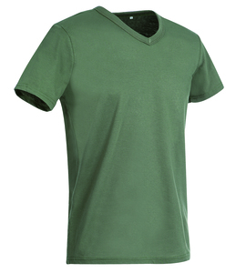 Stedman STE9010 - T-Shirt mit V-Ausschnitt für Herren Ben Militärisch Grün