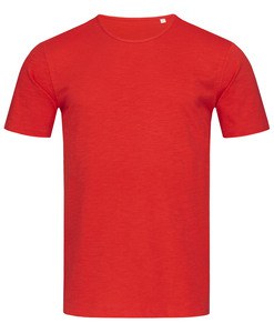Stedman STE9400 - Rundhals-T-Shirt für Herren Shawn Crimson Red