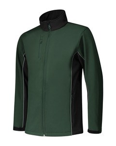 Lemon & Soda LEM4800 - Jacke Softshell Berufsbekleidung Forest Green/BK