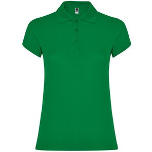 Roly PO6634 - STAR WOMAN Talliertes-Poloshirt mit kurzen Ärmeln Tropical Green