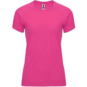 Roly CA0408 - BAHRAIN WOMAN Damen Funktions T-Shirt Pink Fluor