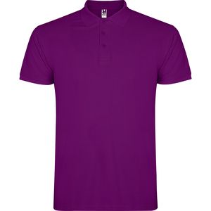 Roly PO6638 - STAR Kurzärmeliges Poloshirt Purple