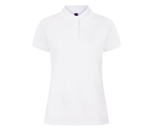 HENBURY HY476 - Damen Polo T-Shirt Weiß