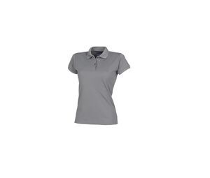 HENBURY HY476 - Damen Polo T-Shirt Holzkohle