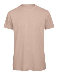 B&C BC042 - T-Shirt aus Bio-Baumwolle für Herren Millenial Pink