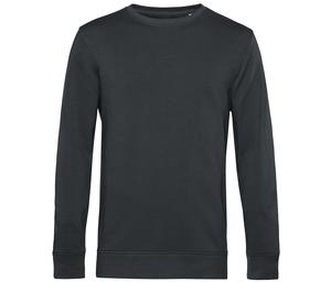 B&C BCU31B - Bio Rundhals-Sweatshirt Herren Asphalt