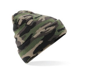 Beechfield BF419 - Camouflage cuff beanie Jungle Camo