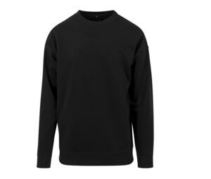 Build Your Brand BY075 - Herren Rundhals-Sweatshirt Black