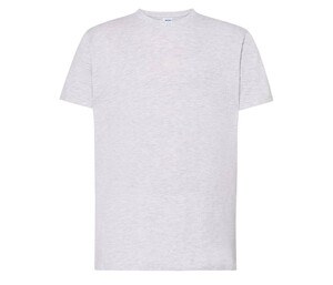 JHK JK155 - Herren T-Shirt mit Rundhalsausschnitt 155 Ash Melange