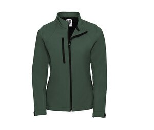 Russell JZ40F - Damen Soft Shell Jacke Bottle Green