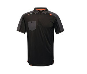 Regatta RGS167 - Offensiv atmungsaktives Polo -Hemd Black