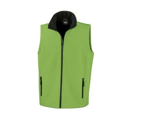 Result RS232 - Herren Fleeceweste Vivid Green/ Black