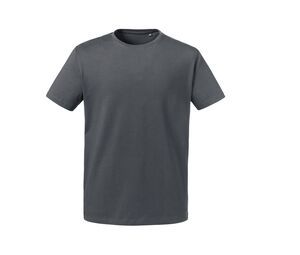 RUSSELL RU118M - Herren T-Shirt aus Bio-Baumwolle Convoy Grey